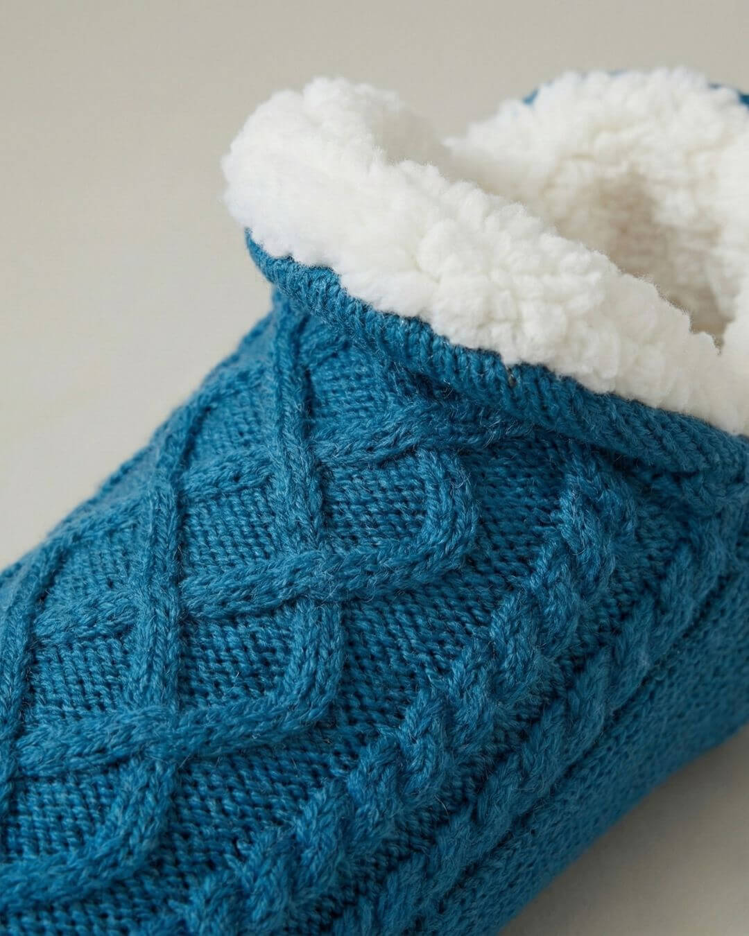 The Cable Knit Slipper Sock